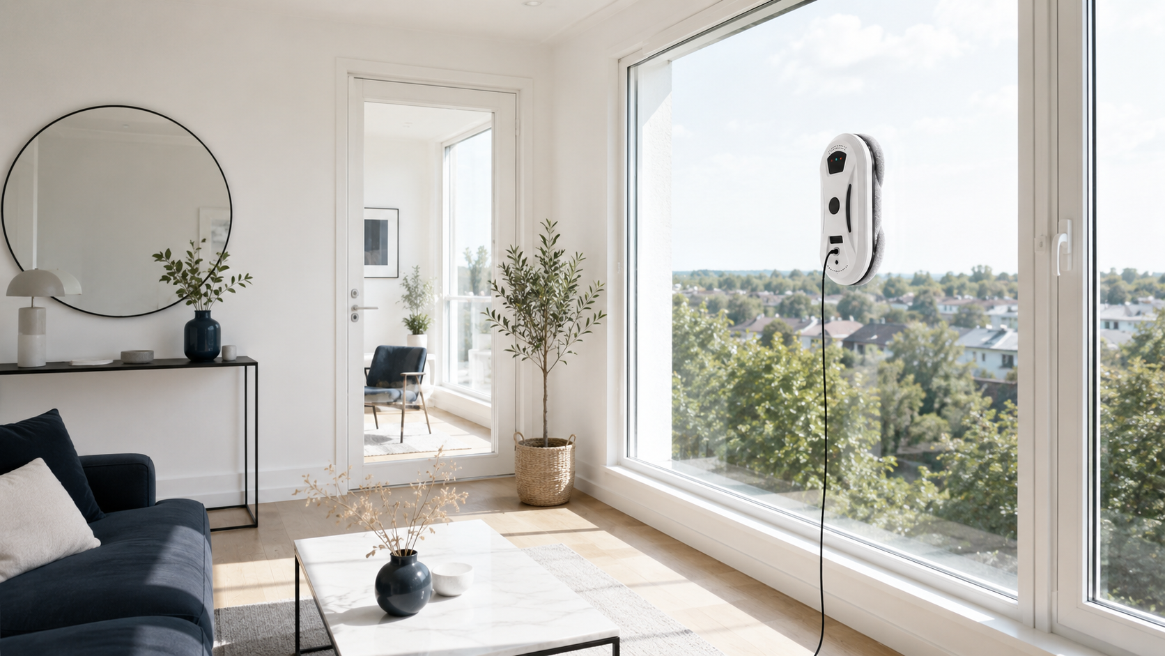 Robot lave-vitres : sur quelles surfaces ça marche (et pas)