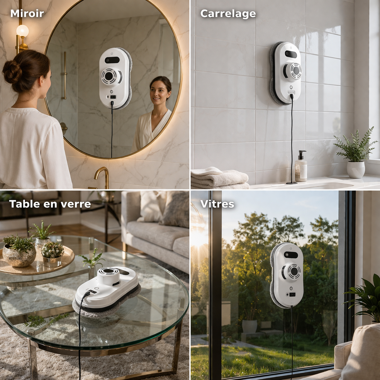 Robot lave-vitres : sur quelles surfaces ça marche (et pas) Image