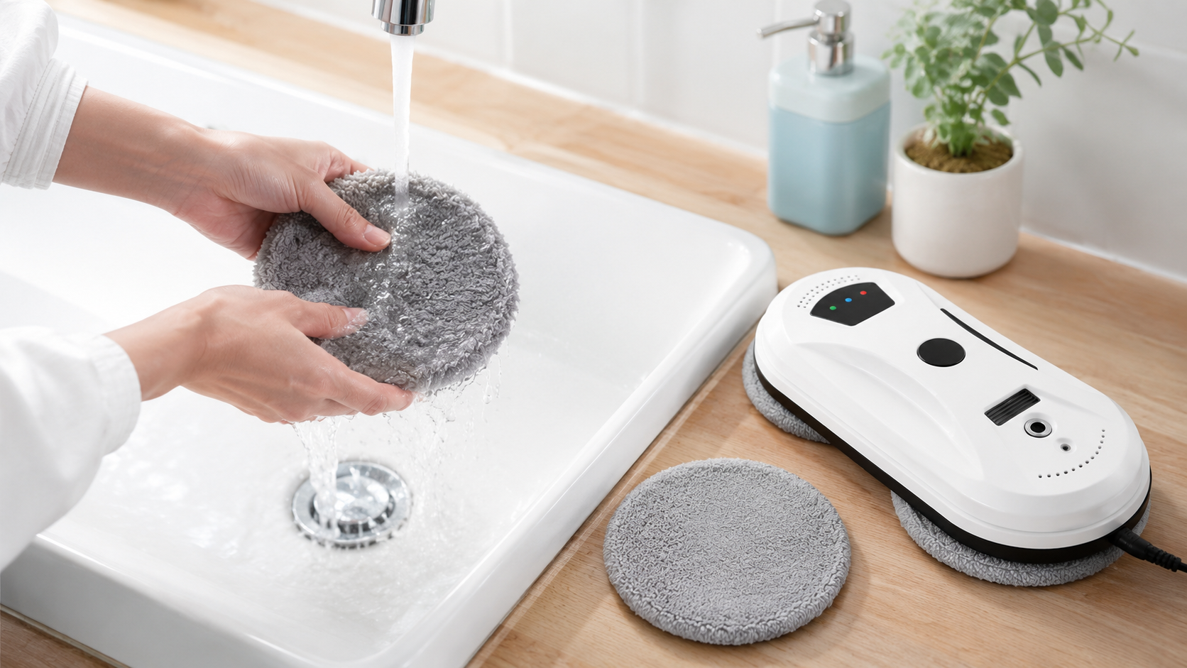 Entretien : comment nettoyer et changer les lingettes et brosses